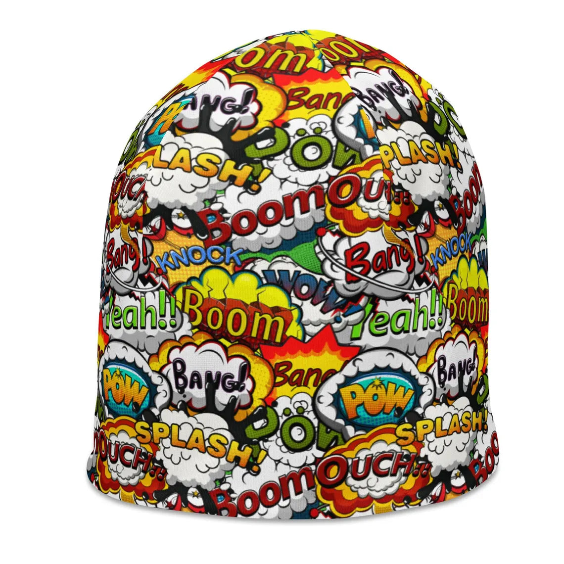 Printed Beanie Hat
